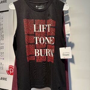 Pure Barre Lift.Tone.Burn Muscle Tank